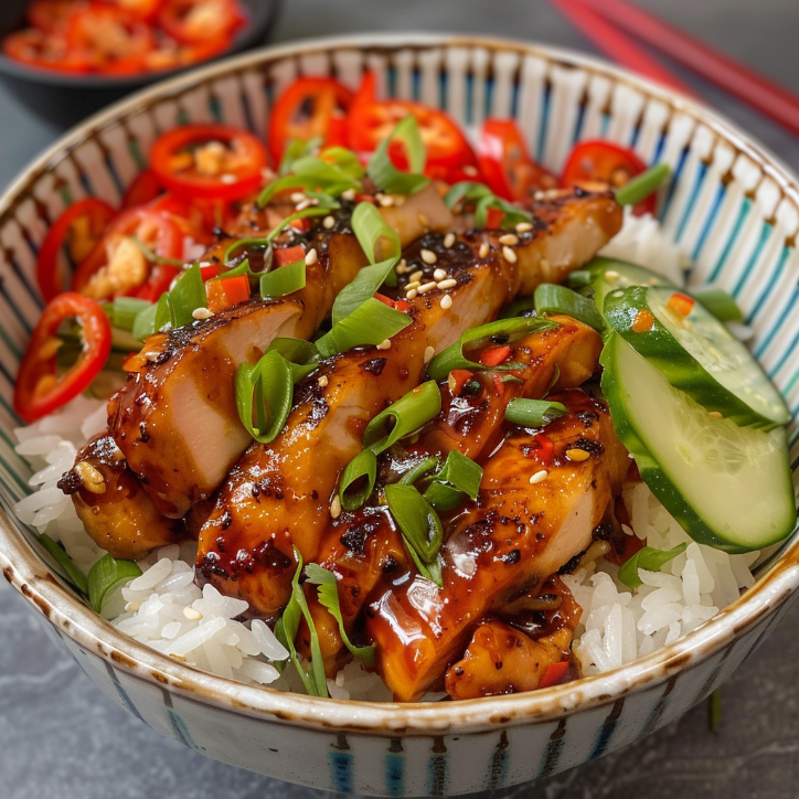 Sweet Chili Chicken Rice for the Whole Family 2 sweet chili chicken rice