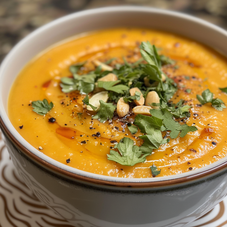 Roasted Sweet Potato Soup Your Family Will Love 3 roasted sweet potato soup