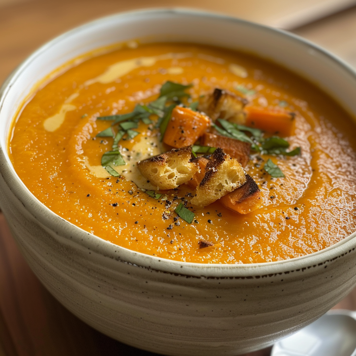 roast carrot soup