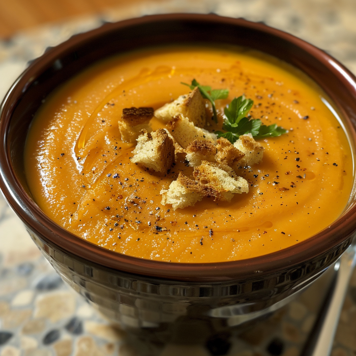 roast carrot soup