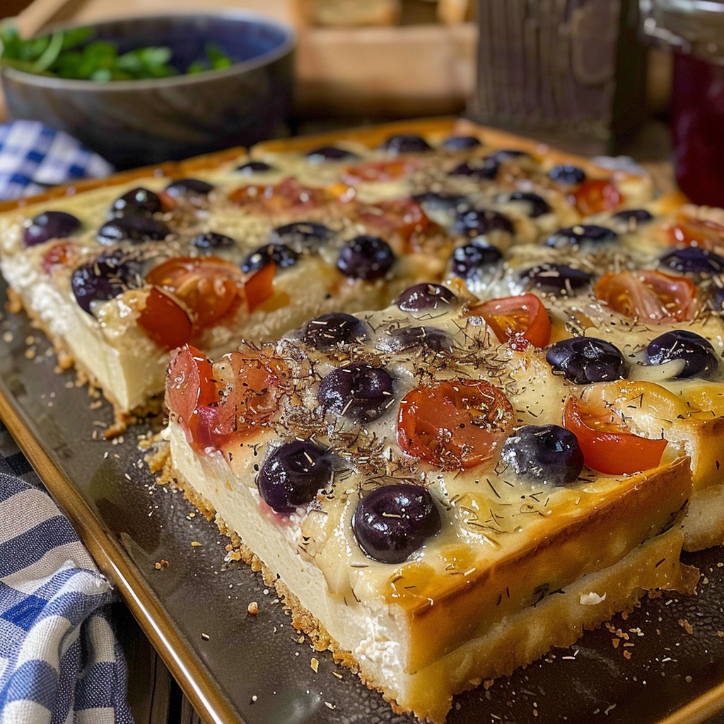 ciasto borówkowe bez pieczenia