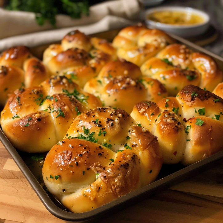Soft Garlic Knots Perfectly: A Family Favorite 4 soft garlic knots perfectly