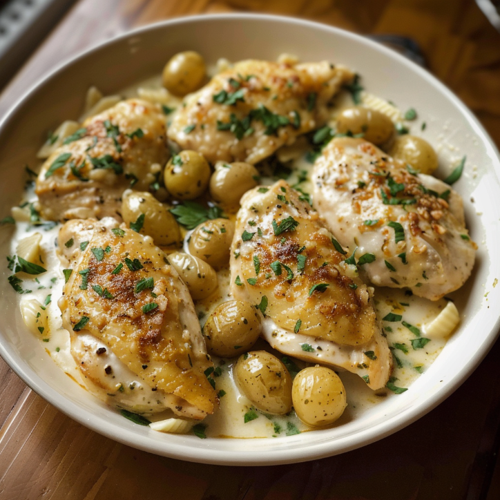 garlic parmesan chicken crockpot