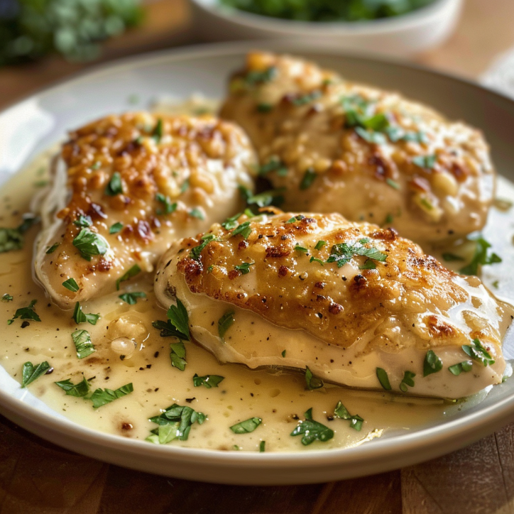 Garlic Parmesan Chicken Crockpot from Scratch
