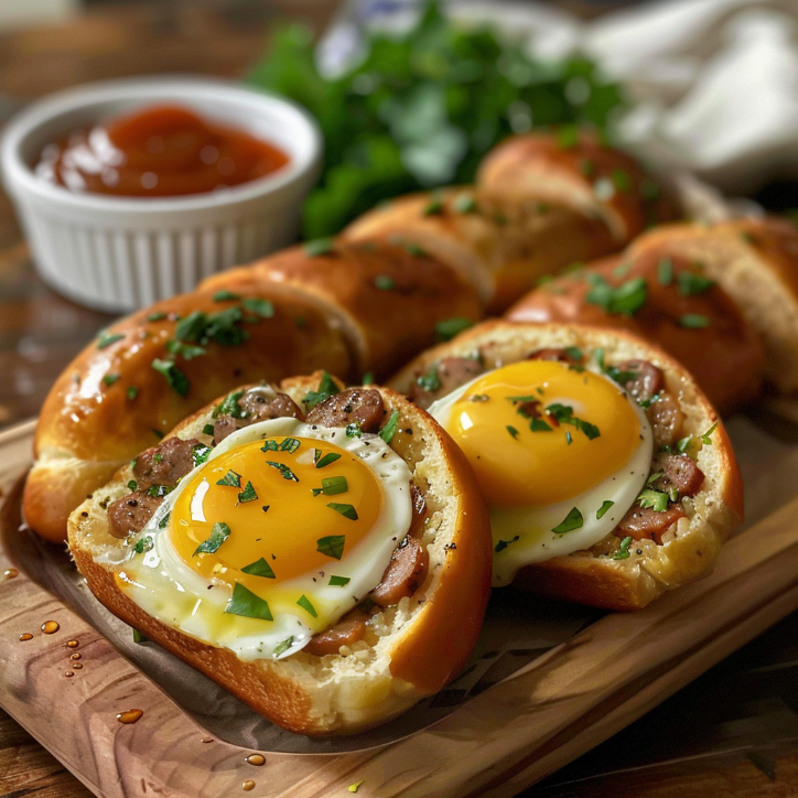 savory sausage egg breakfast