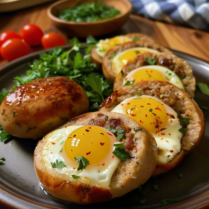 savory sausage egg breakfast