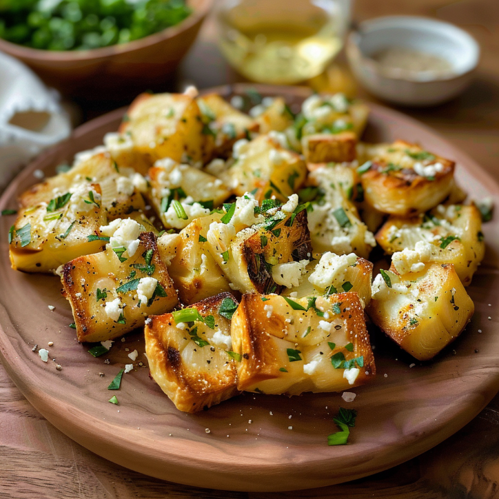 Feta Infused Garlic Roasted: A Family Favorite 2 feta infused garlic roasted