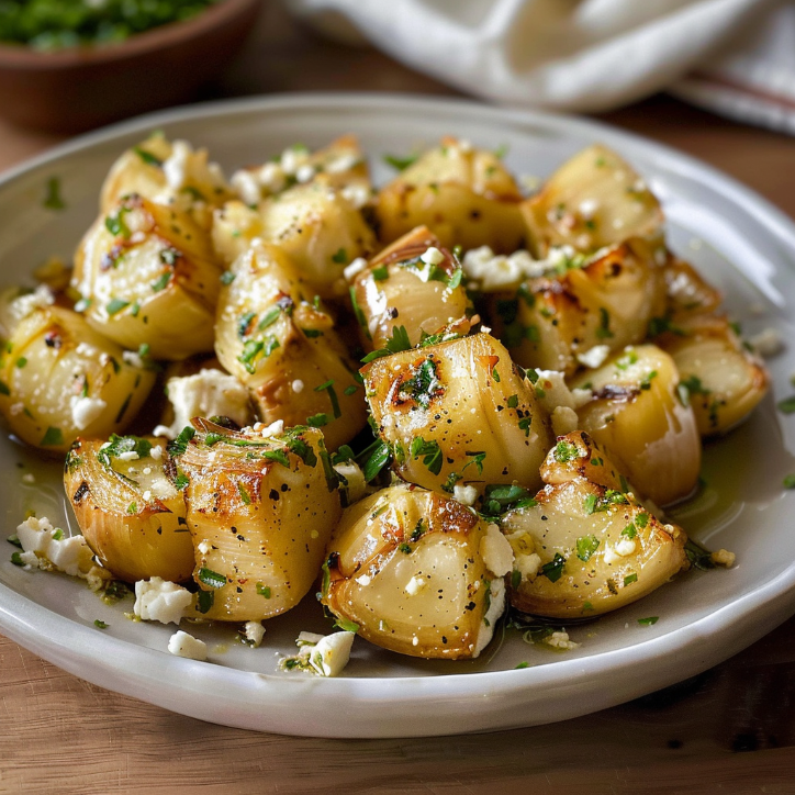 Feta Infused Garlic Roasted: A Family Favorite 3 feta infused garlic roasted