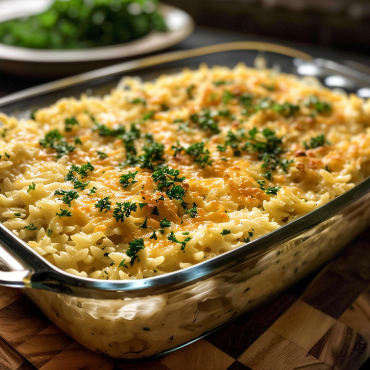 Creamy Boursin Orzo Bake for the Whole Family 1 Creamy Boursin Orzo Bake for the Whole Family