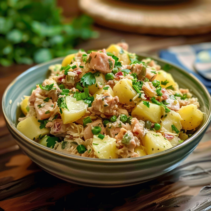 flavorful fresh tuna potato