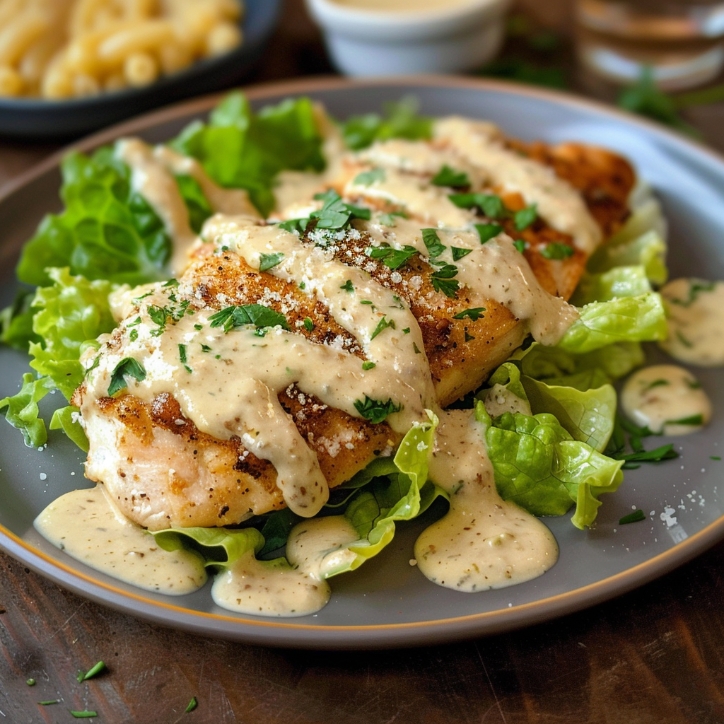 baked caesar chicken