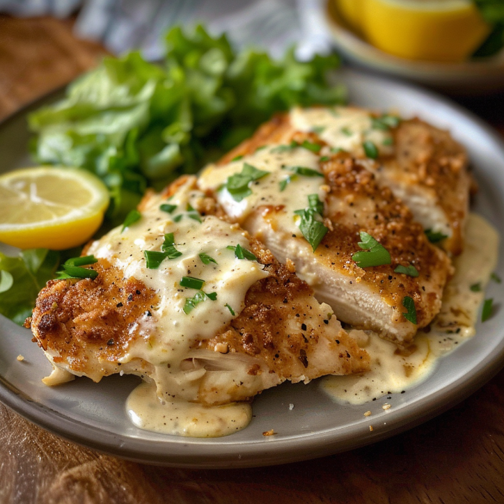 baked caesar chicken
