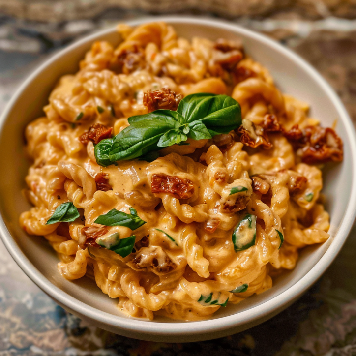 Fresh & Easy Vegan Creamy Sun Dried Tomato Pasta