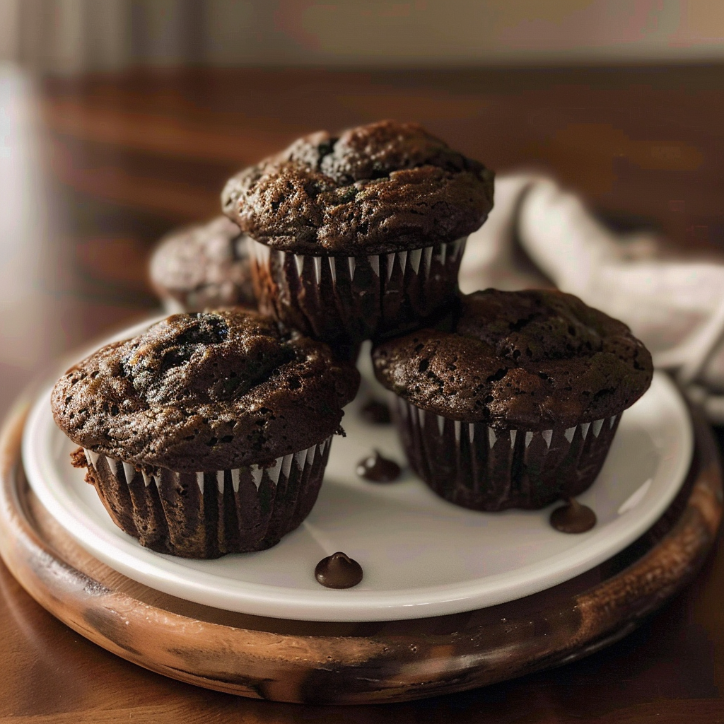 Chocolate Spinach Muffins Your Family Will Love