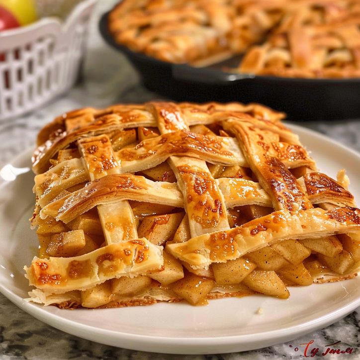 apple lattice puff pastry