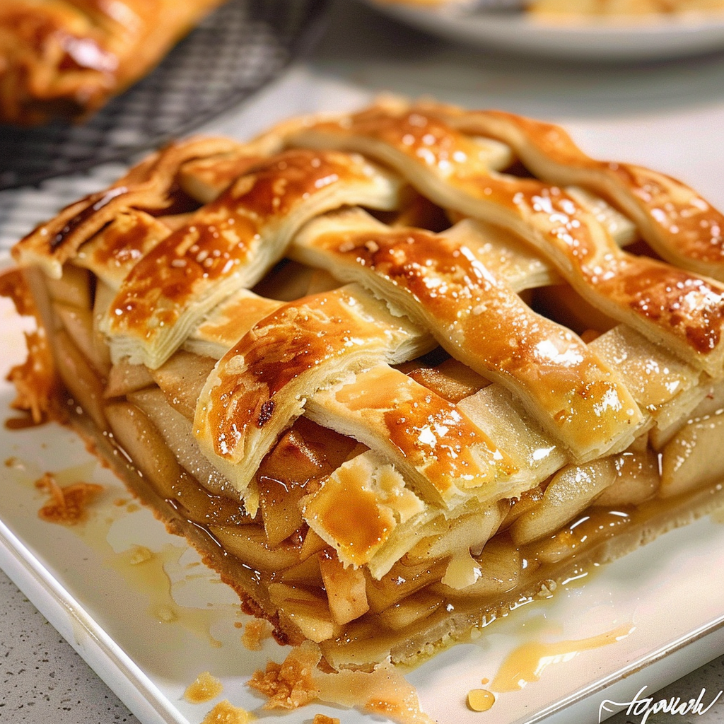 apple lattice puff pastry