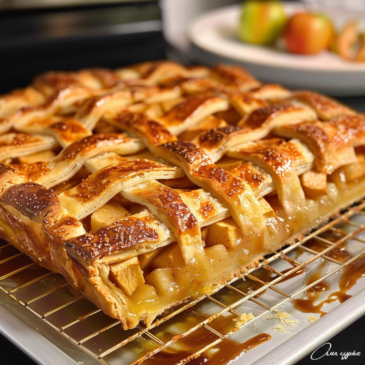 Apple Lattice Puff Pastry for the Whole Family