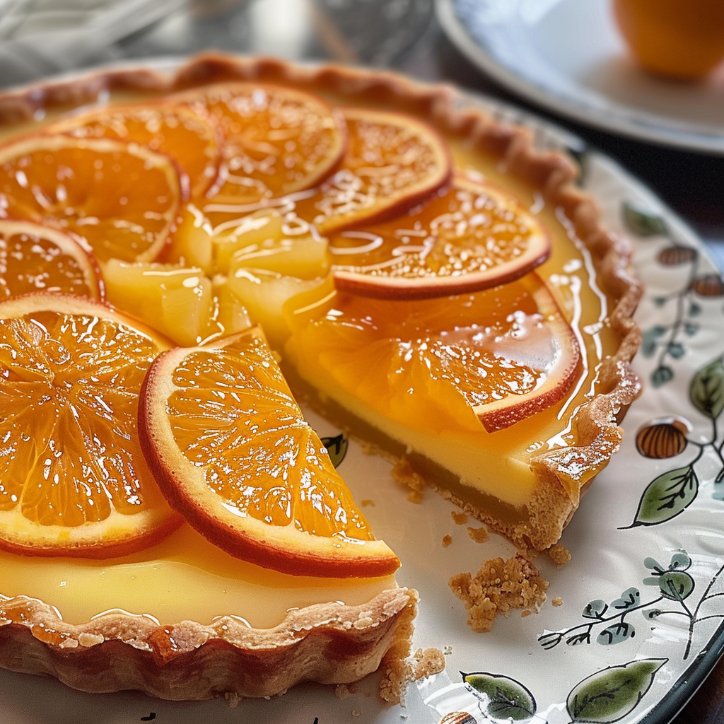 How to Make the Best French Orange Tart Stunning