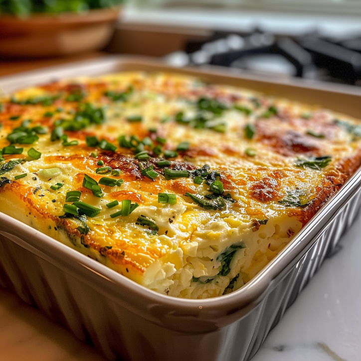 cottage cheese egg bake