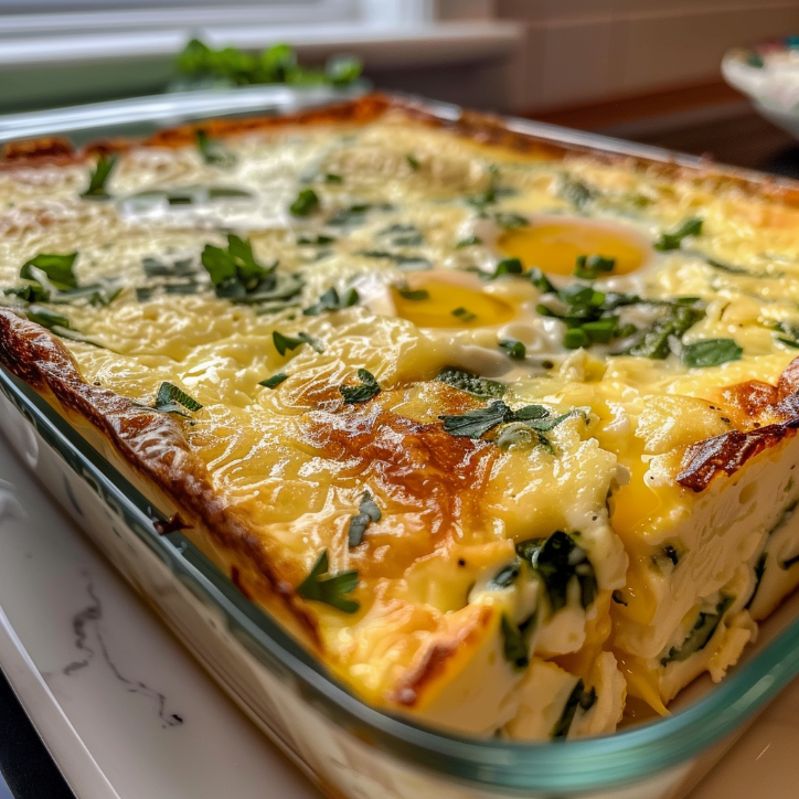 cottage cheese egg bake