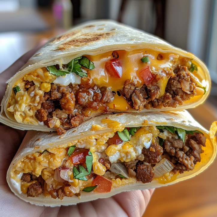 Irresistible Breakfast Crunchwrap Crispy Morning