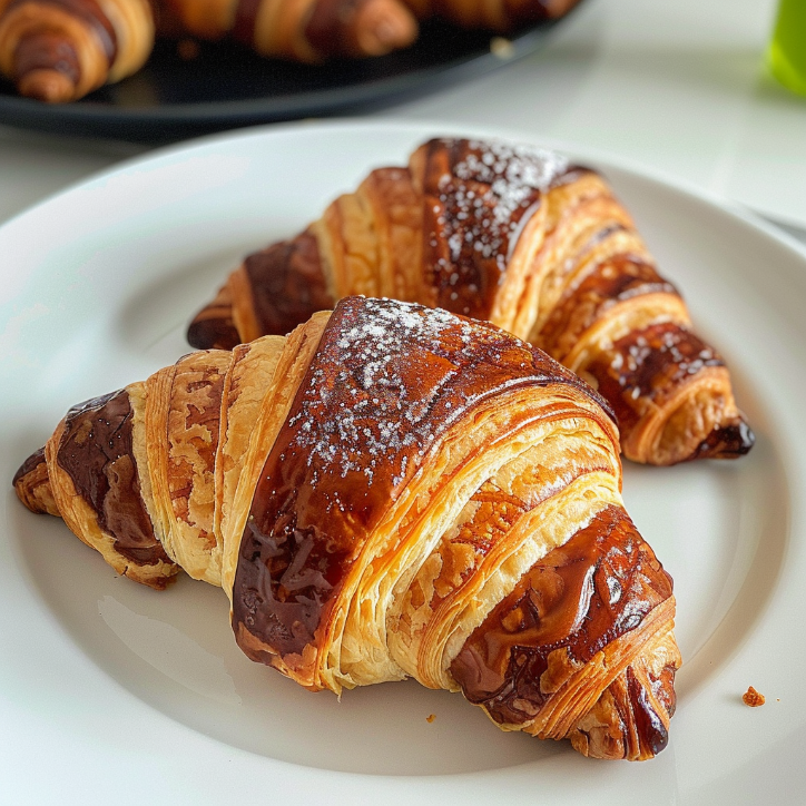 domowe croissanty nutell ciasta: Domowe croissanty z Nutellą