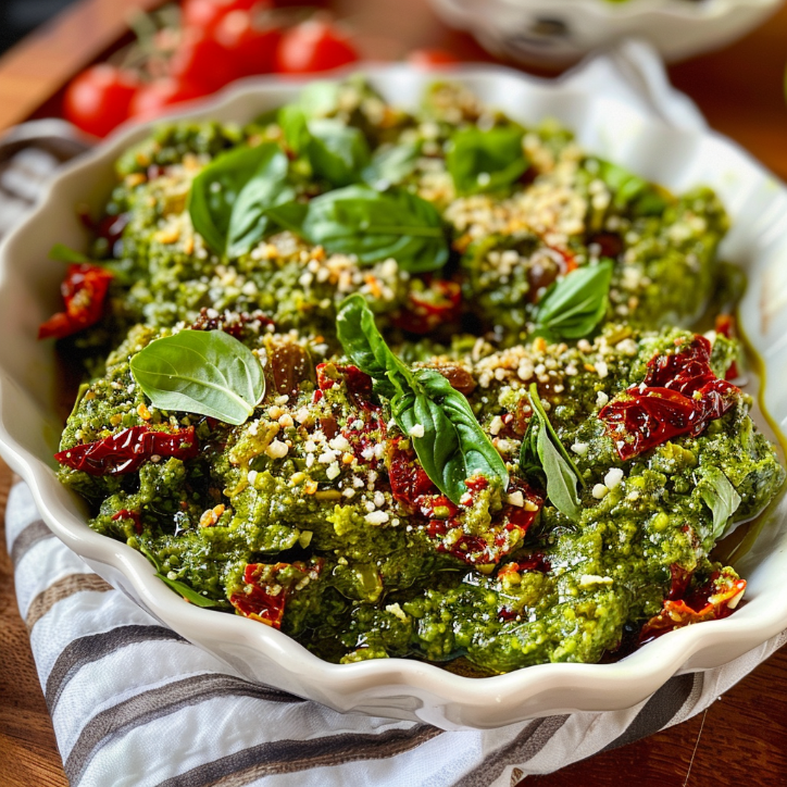 atka burrat pesto suszonymi