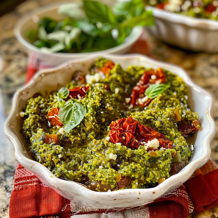 atka burrat pesto suszonymi