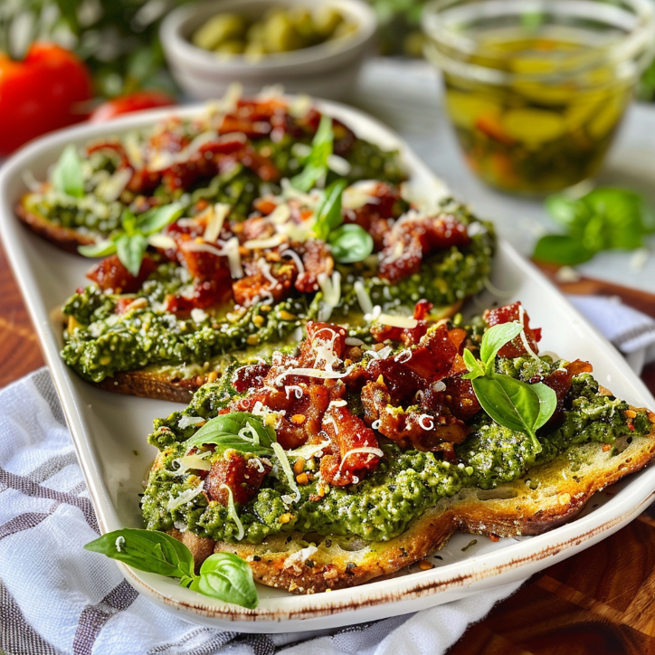 atka burrat pesto suszonymi: Sałatka z burratą, pesto
