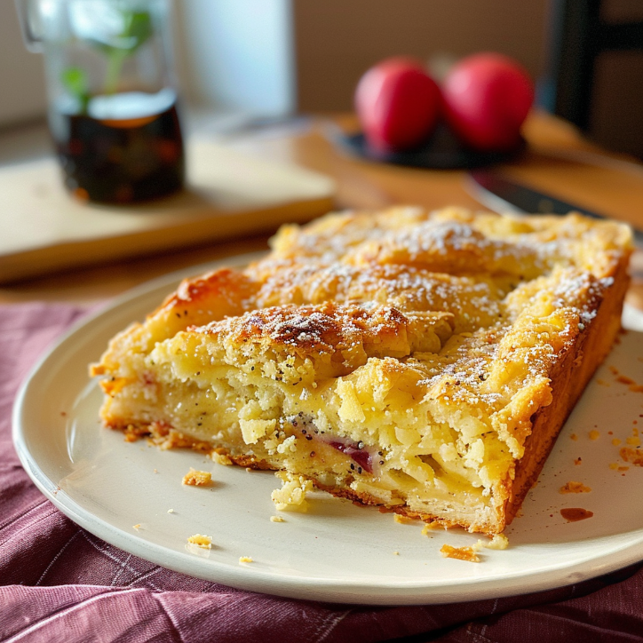 ciasto ze śliwkami i kruszonką mieszane: Ciasto ze śliwkami