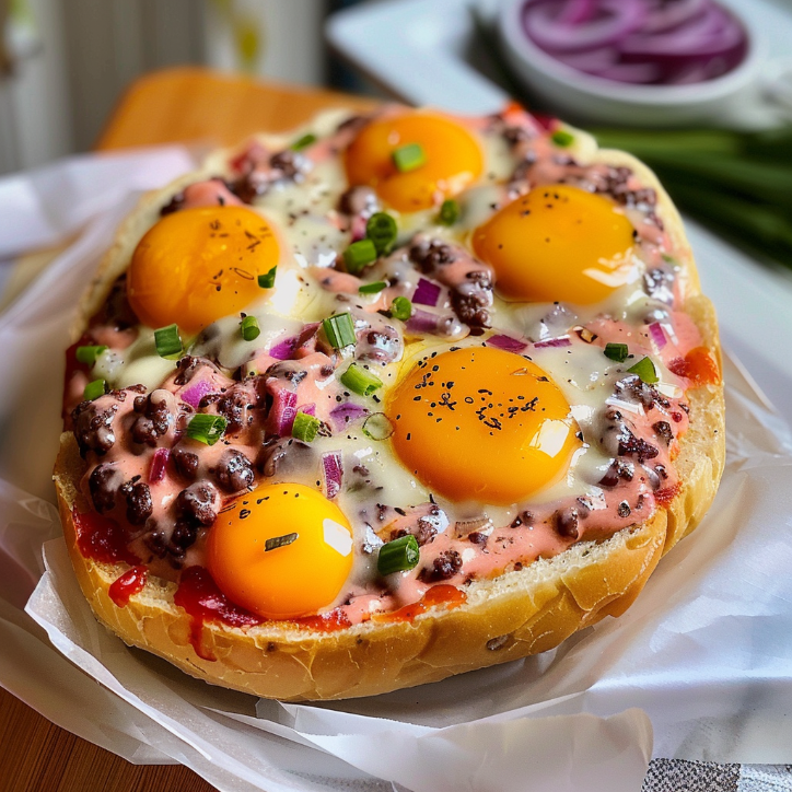Jajka w sosie buraczkowym – efektowna przystawka