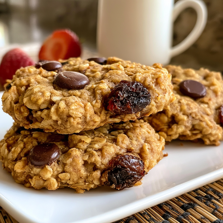 Healthy Oatmeal Breakfast Cookies for Dinner Tonight
