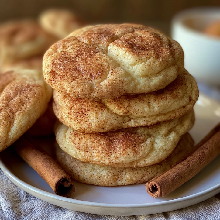 Creamy Garlic Perfect Eggnog Snickerdoodle Cookies