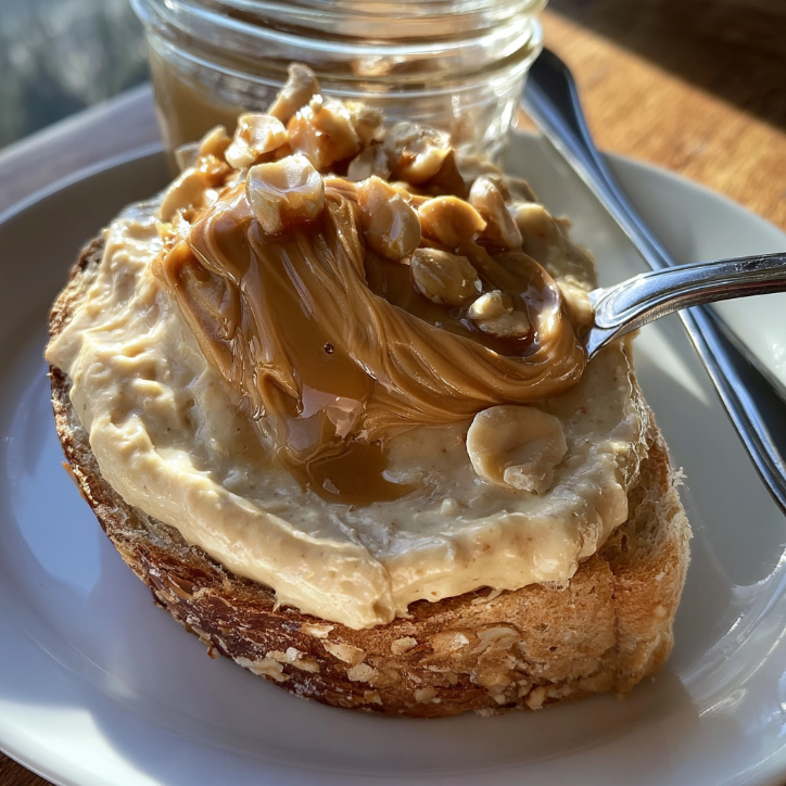 creamy overnight peanut butter