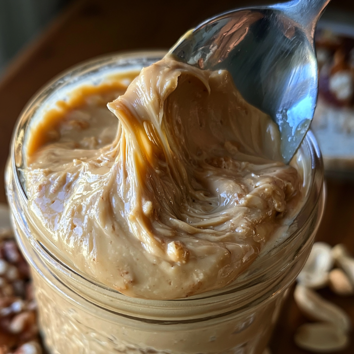 Creamy Overnight Peanut Butter: Easy & Delicious