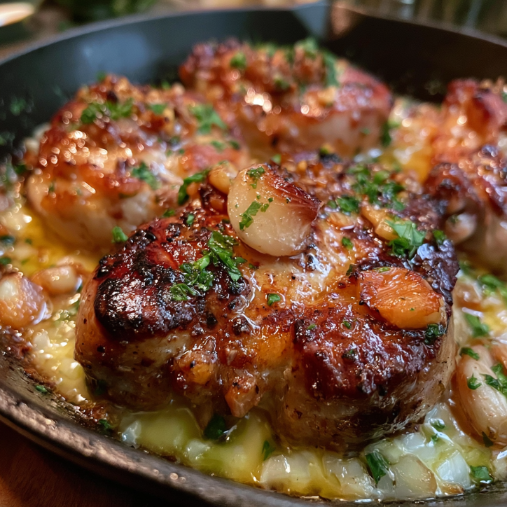one pan garlic butter