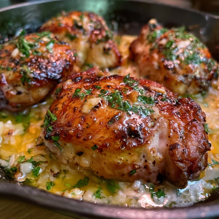 one pan garlic butter