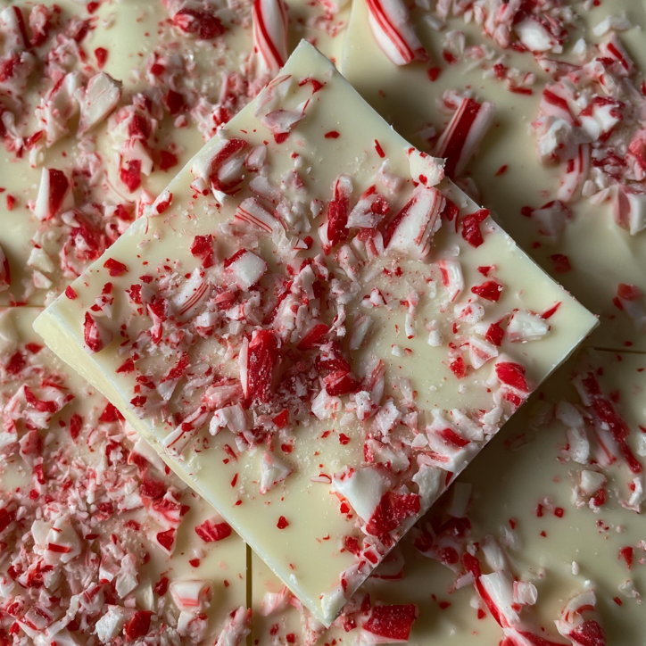 White Chocolate Peppermint Bark for Dinner Tonight 2 white chocolate peppermint bark
