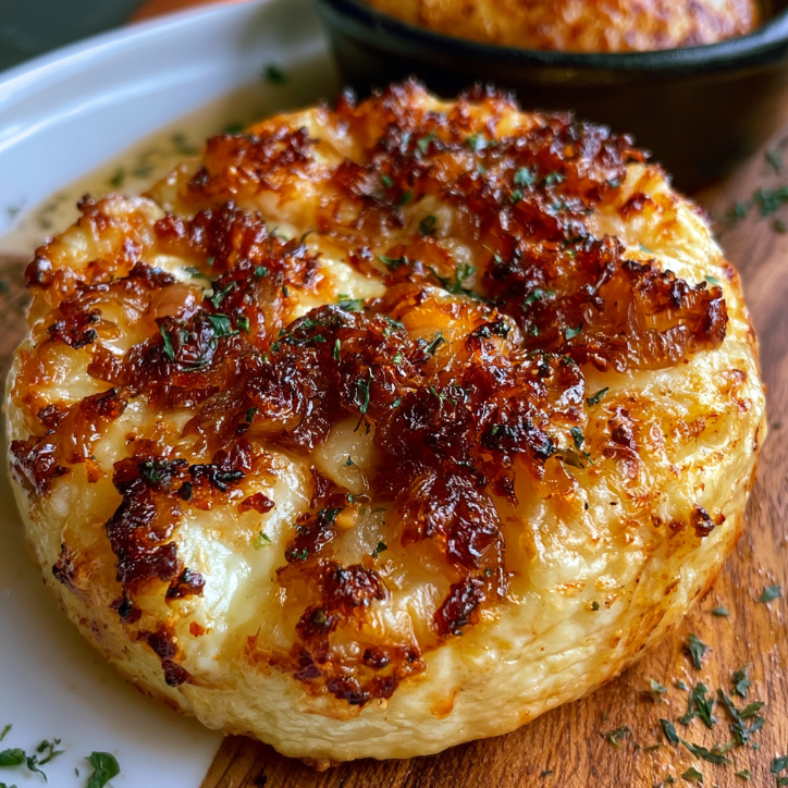 cozy caramelized onion apple
