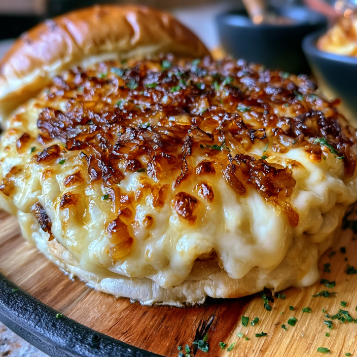 cozy caramelized onion apple