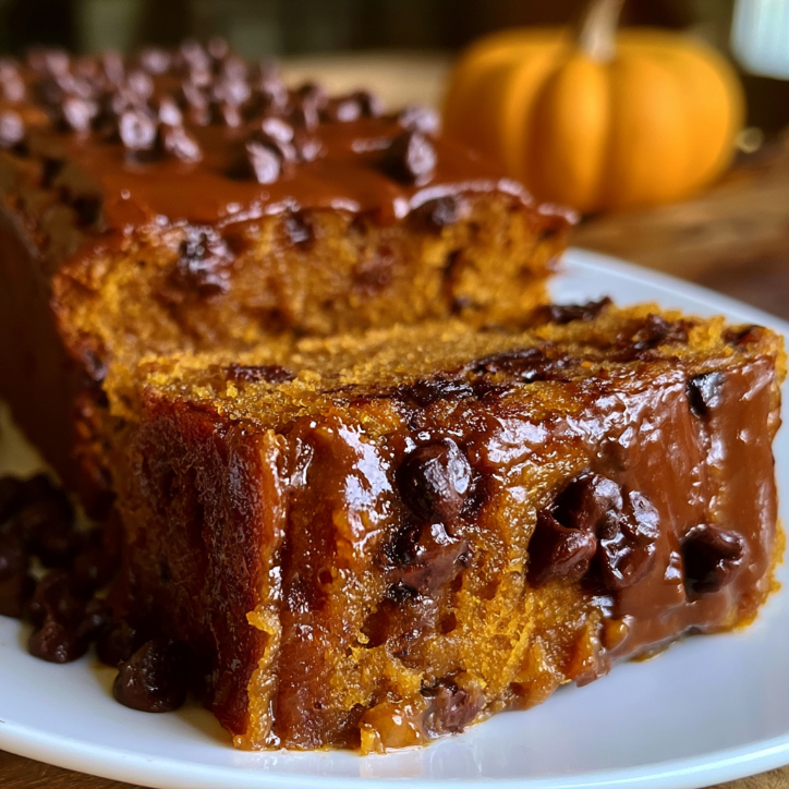 Restaurant-Style Moist Chocolate Chip Pumpkin 1 Restaurant-Style Moist Chocolate Chip Pumpkin