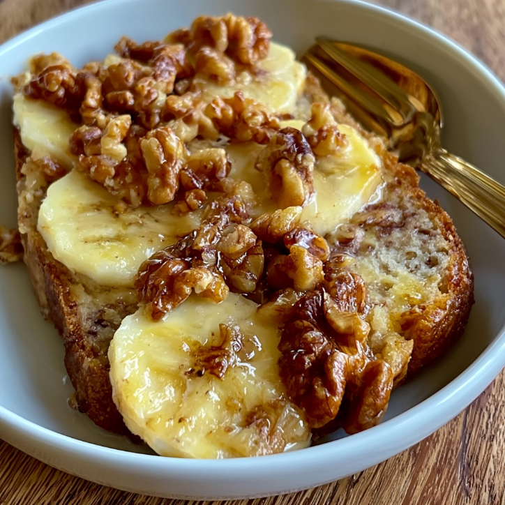 Simple One Bowl Banana Walnut Recipe
