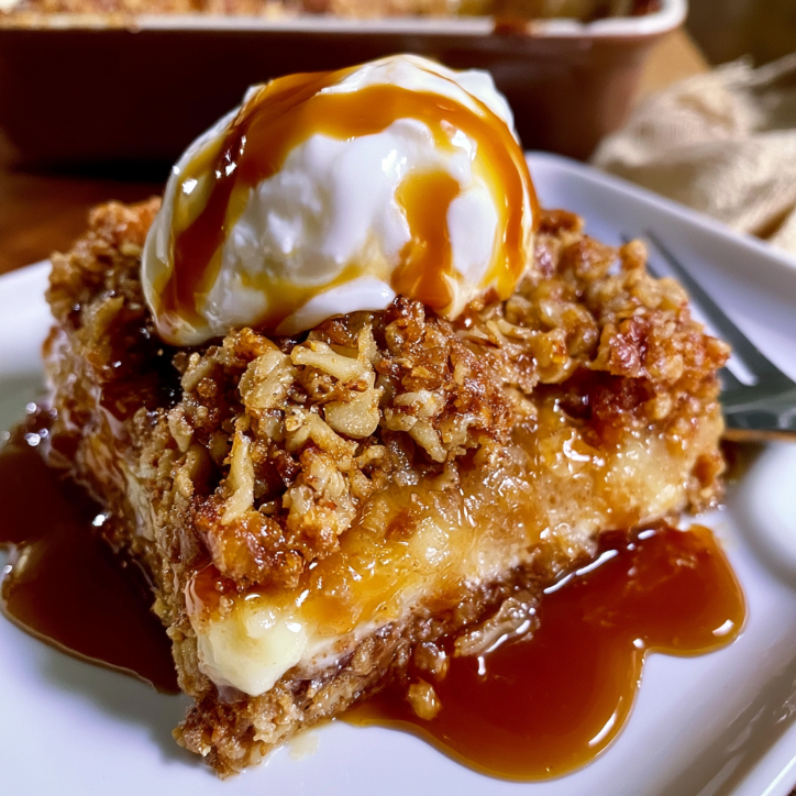 Salted Caramel Apple Crisp Your Family Will Love 2 salted caramel apple crisp