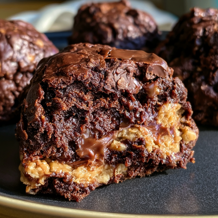 bake chocolate peanut butter