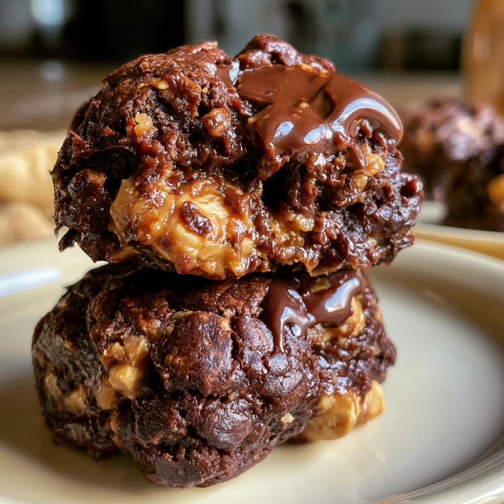 bake chocolate peanut butter