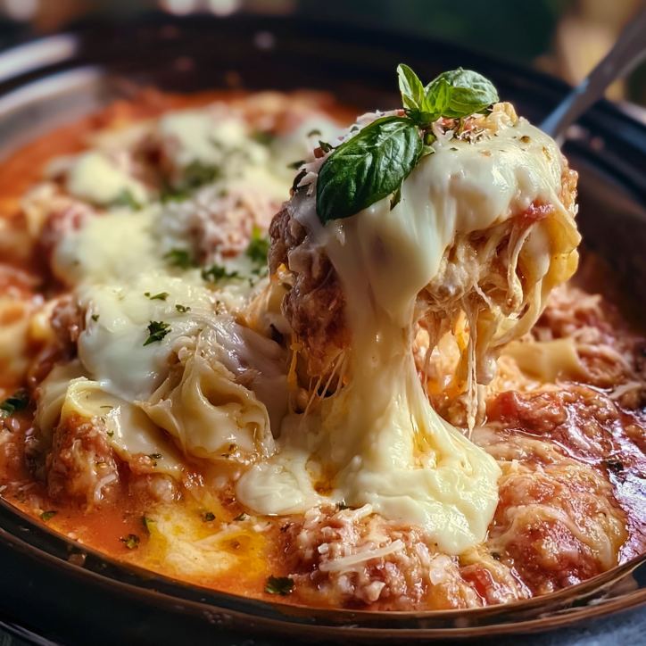Cozy Slow Cooker Lasagna for the Whole Family 2 cozy slow cooker lasagna