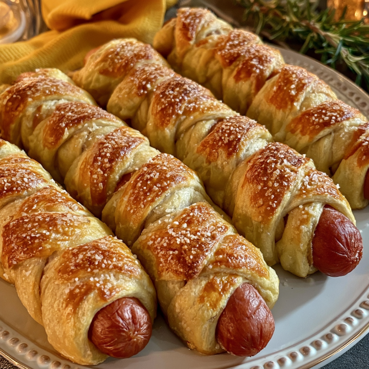 mummy pretzel dogs halloween