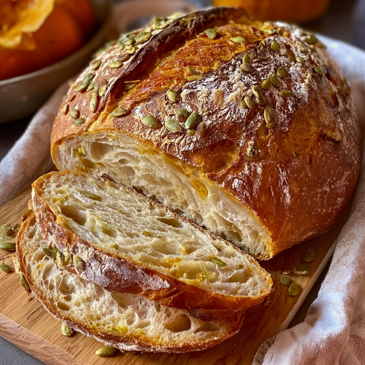No-Fail Pumpkin Sourdough Bread Pepitas Recipe 2 pumpkin sourdough bread pepitas