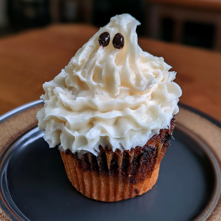 Spooky Ghost Cupcakes Cream Your Family Will Love 3 spooky ghost cupcakes cream
