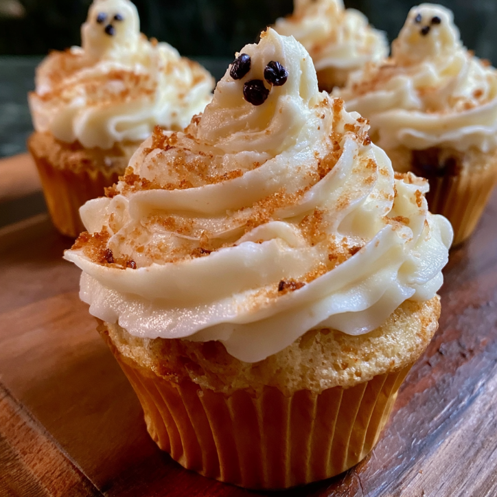 Spooky Ghost Cupcakes Cream Your Family Will Love 1 Spooky Ghost Cupcakes Cream Your Family Will Love